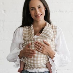 Solly Baby Wrap - Creamy Gingham
